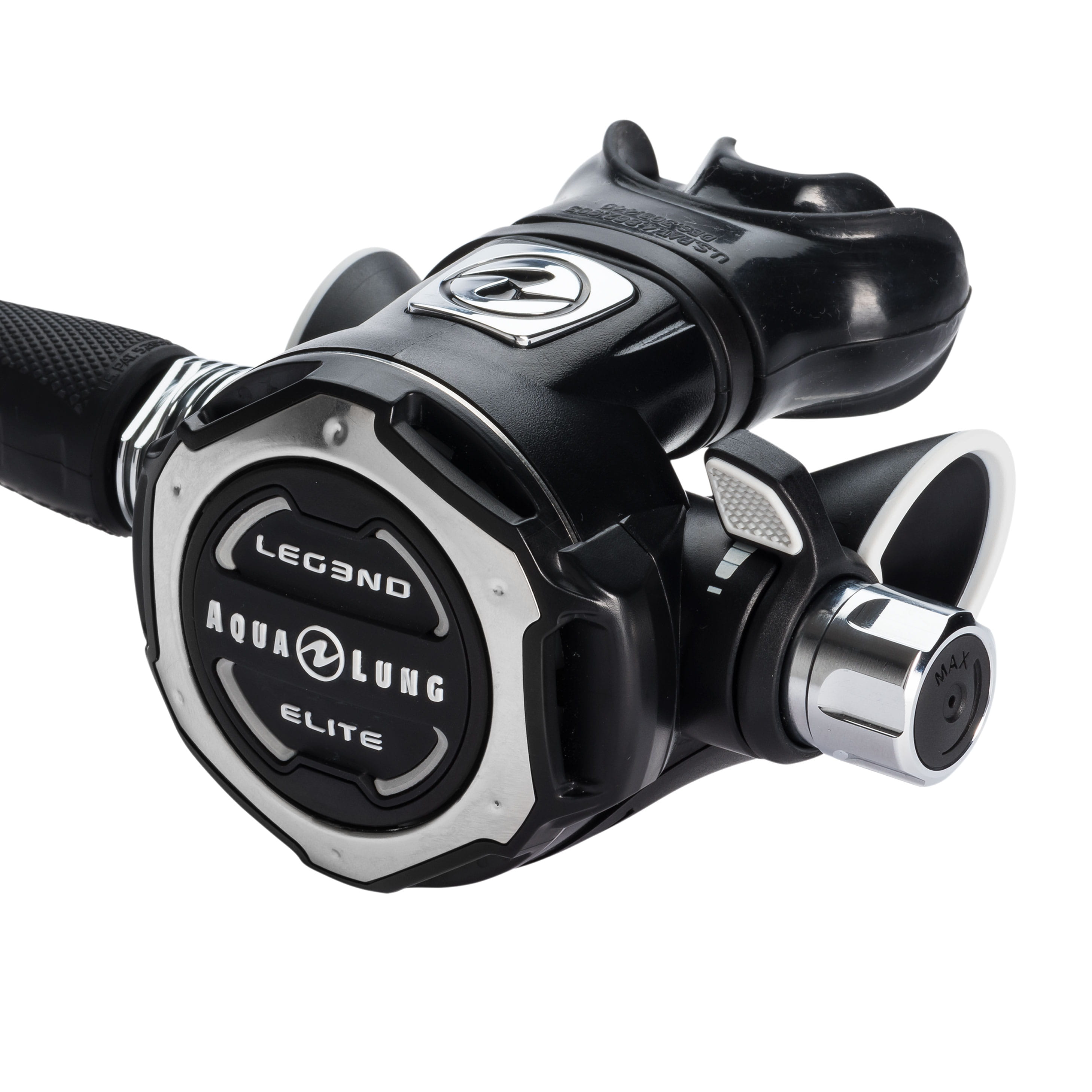 Aqualung Leg3nd Elite Atemreglerset mit Finimeter und Tasche