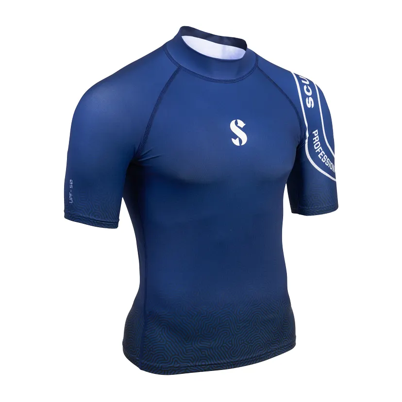 Scubapro UPF-50 T-Flex Rashguard Kurzarm Herren navy