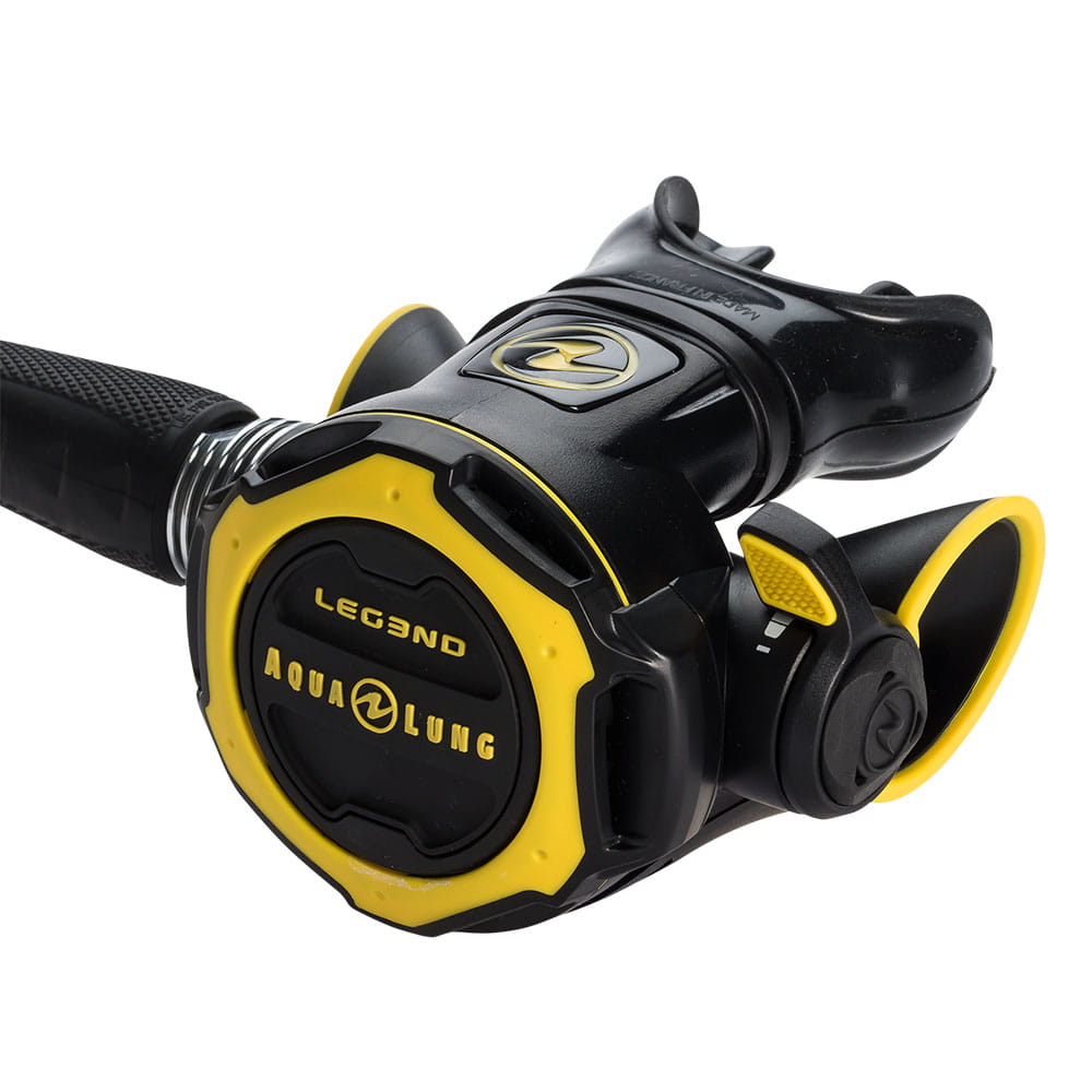 Aqualung Leg3nd Elite Atemreglerset mit Finimeter und Tasche