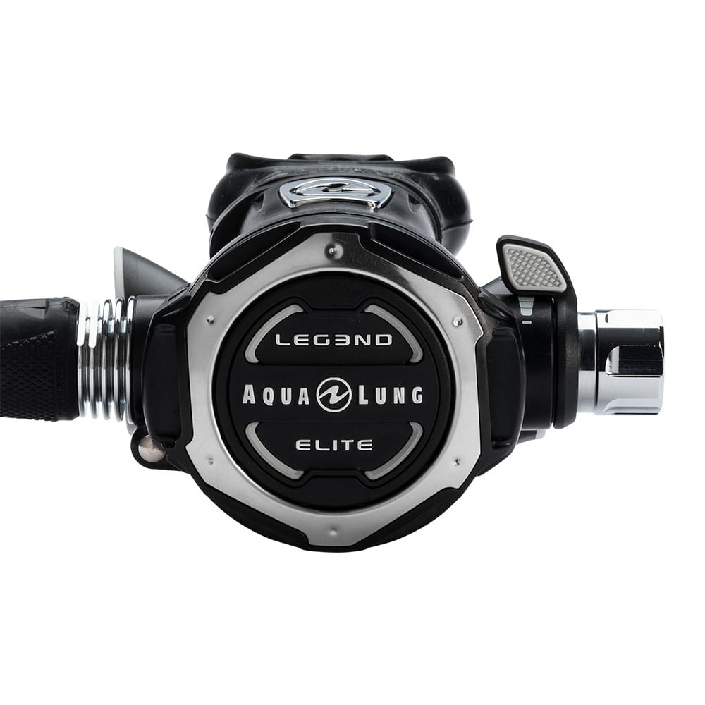 Aqualung Leg3nd Elite Atemreglerset mit Finimeter und Tasche