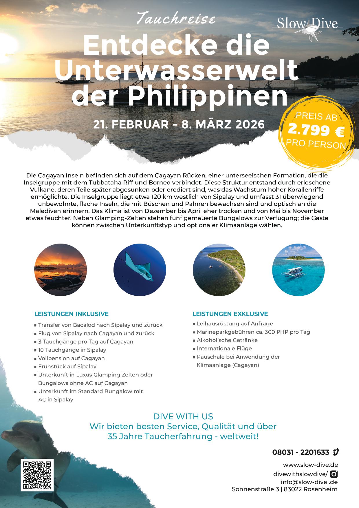 Endecke die Unterwasserwelt der Philippinen