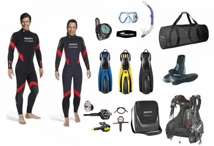 Allrounder Komplettset Tauchausrüstung