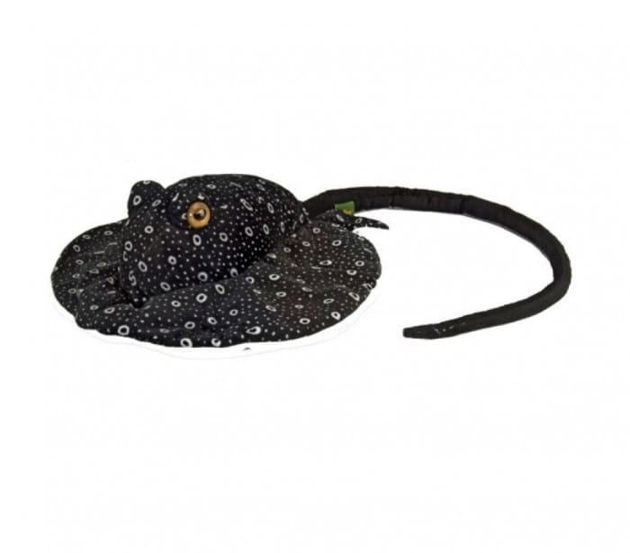 Wild Republic Plüschtier Schwarzer Amazonas-Rochen, 30 cm