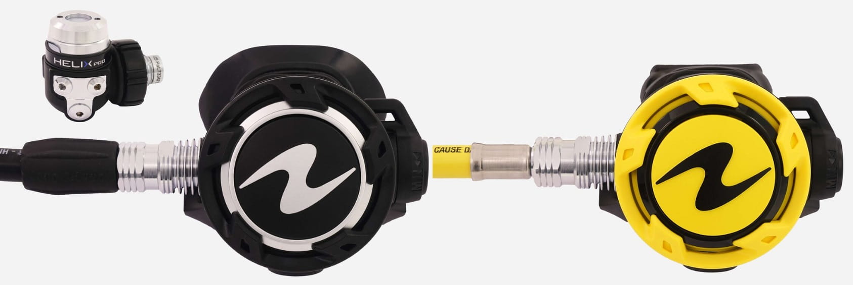 Aqualung_Helix_Pro_Atemreglerset AquaLung Helix Pro Fini Atemreglerset