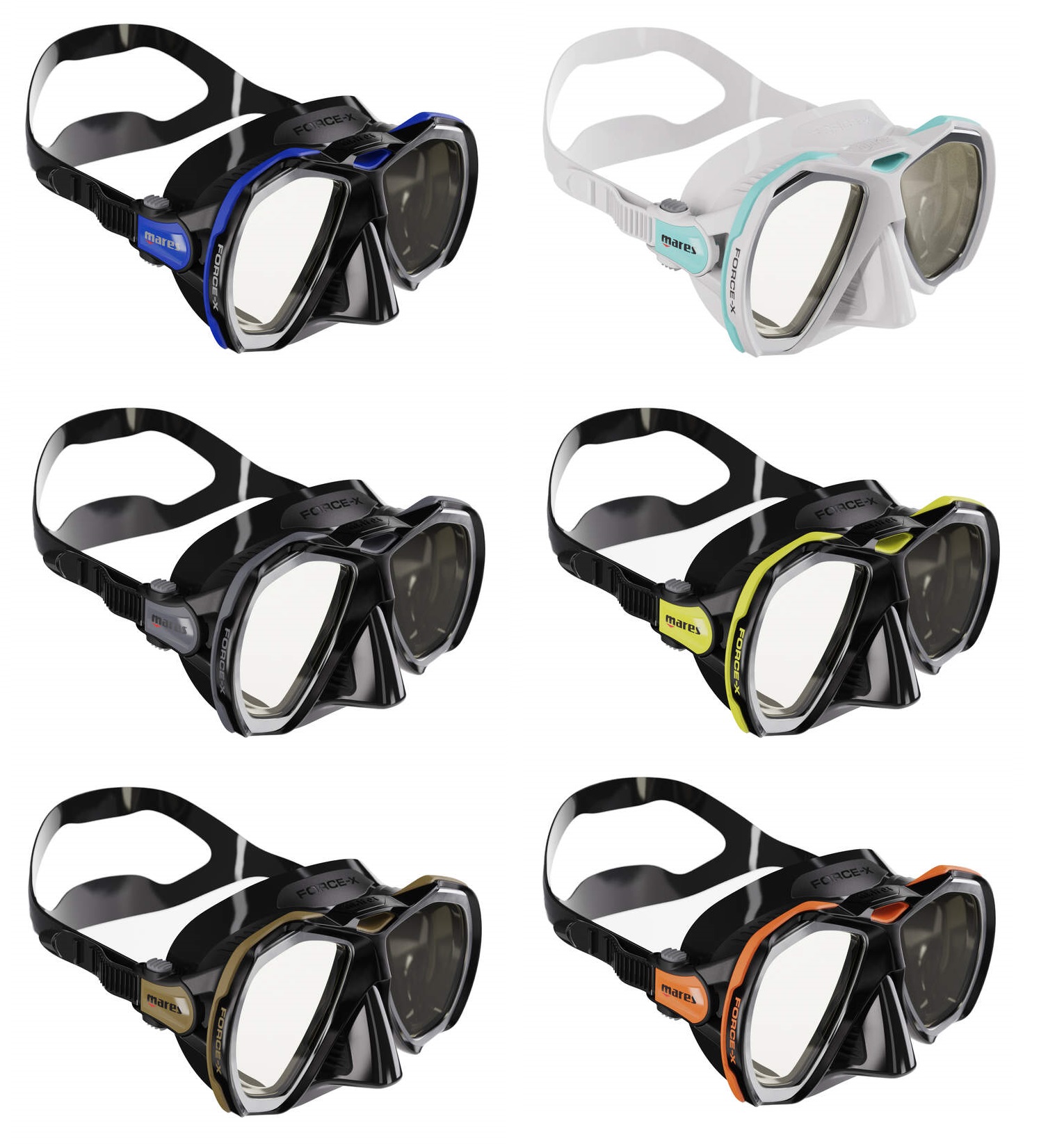 Mares Force-X Tauchmaske 