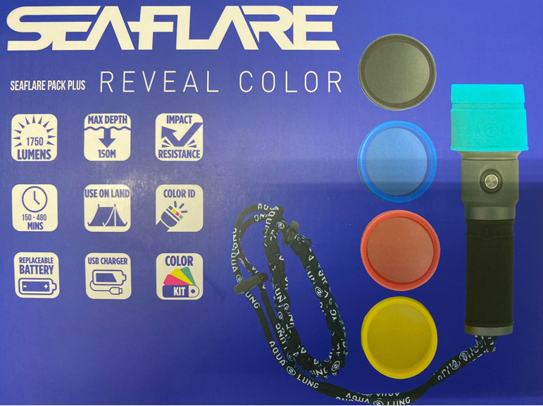 Aqualung_SeaFlare_LED_Dive_Pack_Plus_Tauchlampe AquaLung SeaFlare LED Dive Pack Plus Tauchlampe