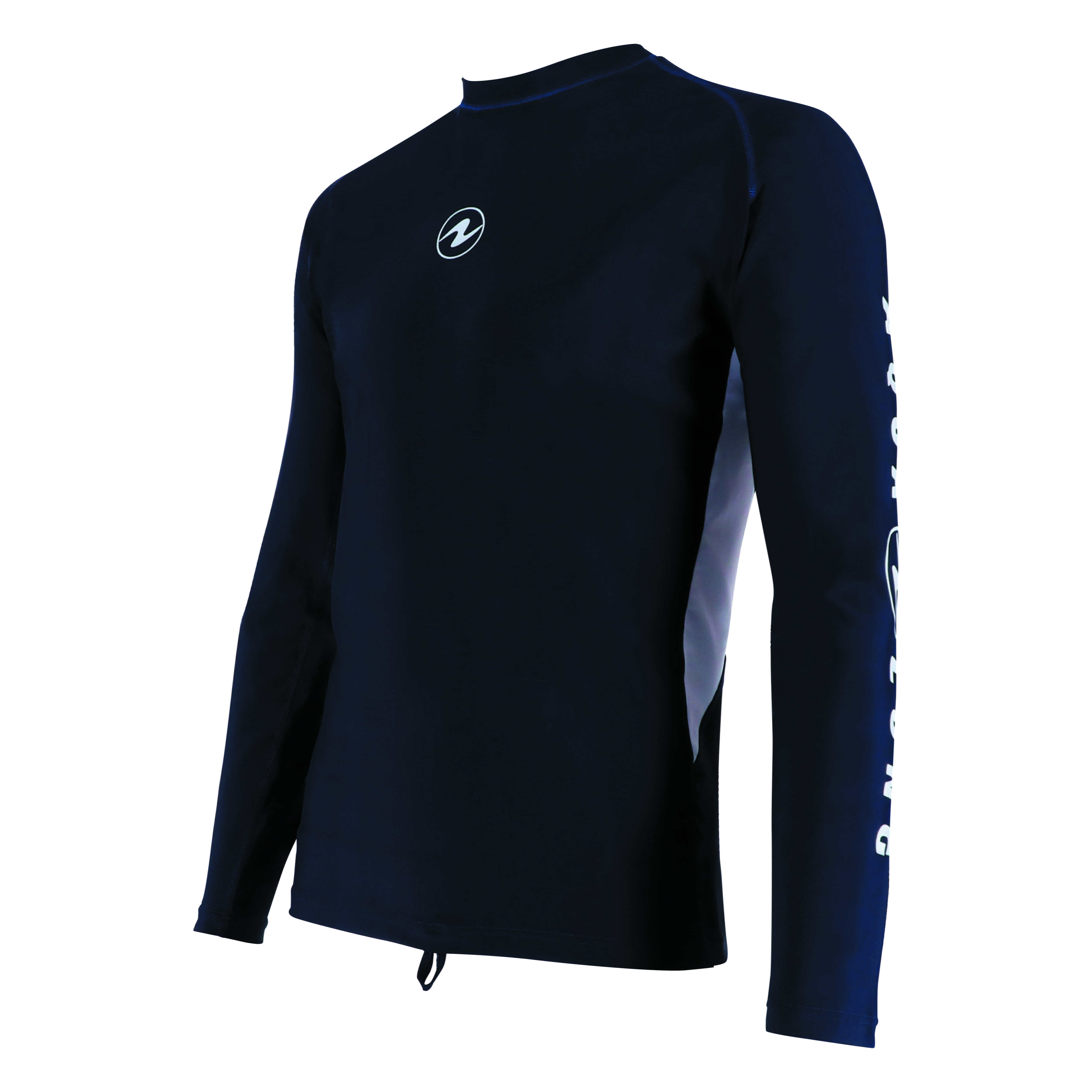 Loosefit-MEN-LS_CL2030409_LEFT Aqualung Rashguard Long Sleeve Loose Fit Herren Langarmshirt