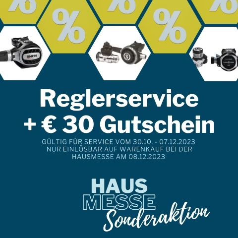 Hausmesse am 08.12.2023 von 10:00 - 20:00! Regleraktion