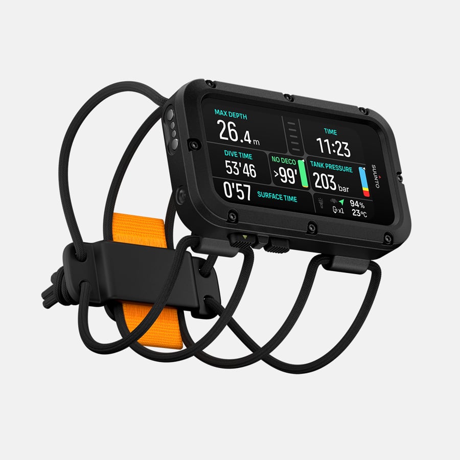 Suunto Nautic Tauchcomputer mit Bungee Cord