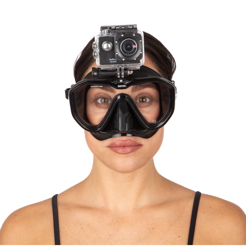 Seac Sub Appeal Tauchmaske mit ActionCam-Halterung