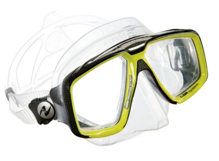 aqualung-look_hd_lime Aqualung LOOK HD Zweiglas-Tauchermaske