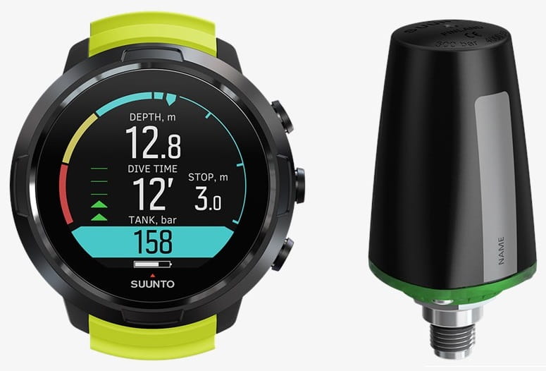 Suunto D5 Tauchcomputer mit Tank Pod Sender