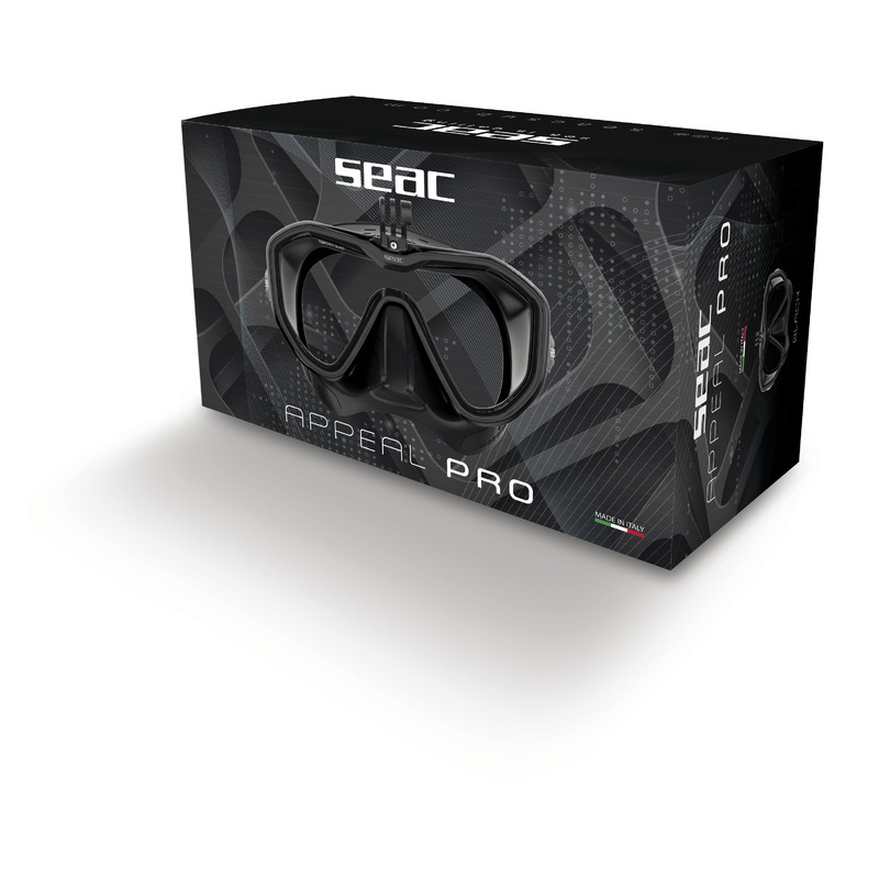 Seac Sub Appeal Tauchmaske mit ActionCam-Halterung