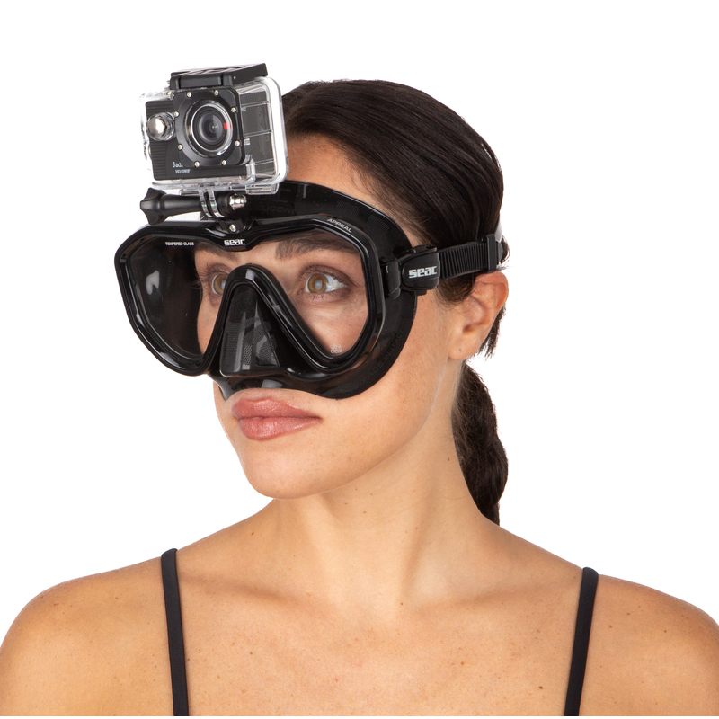 Seac Sub Appeal Tauchmaske mit ActionCam-Halterung