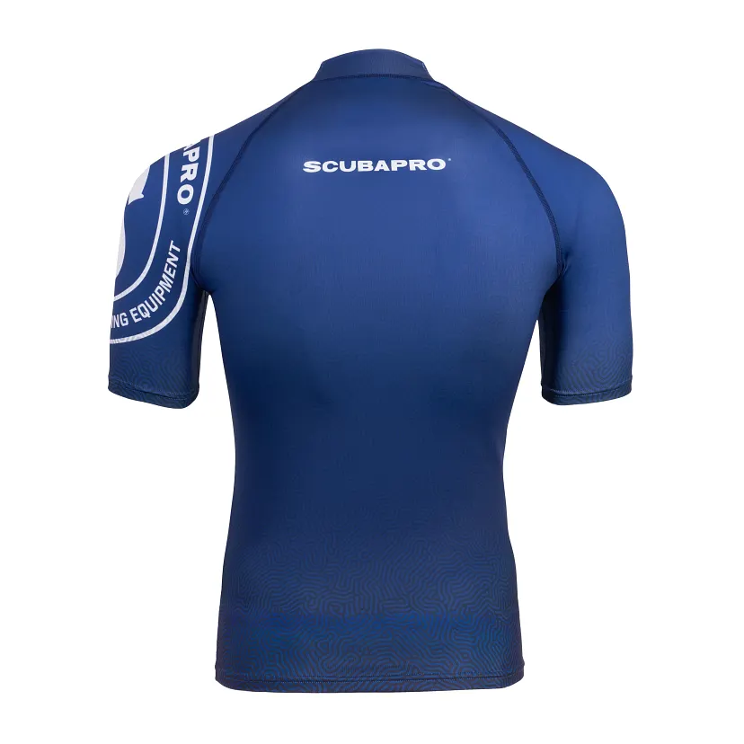 Scubapro UPF-50 T-Flex Rashguard Kurzarm Herren navy