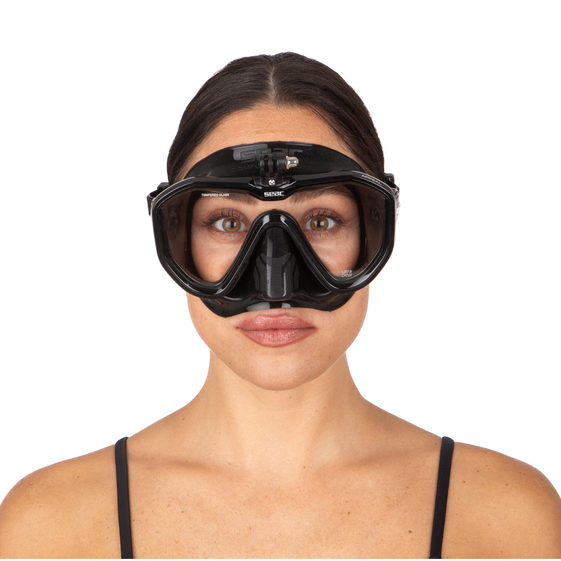 Seac Sub Appeal Tauchmaske mit ActionCam-Halterung
