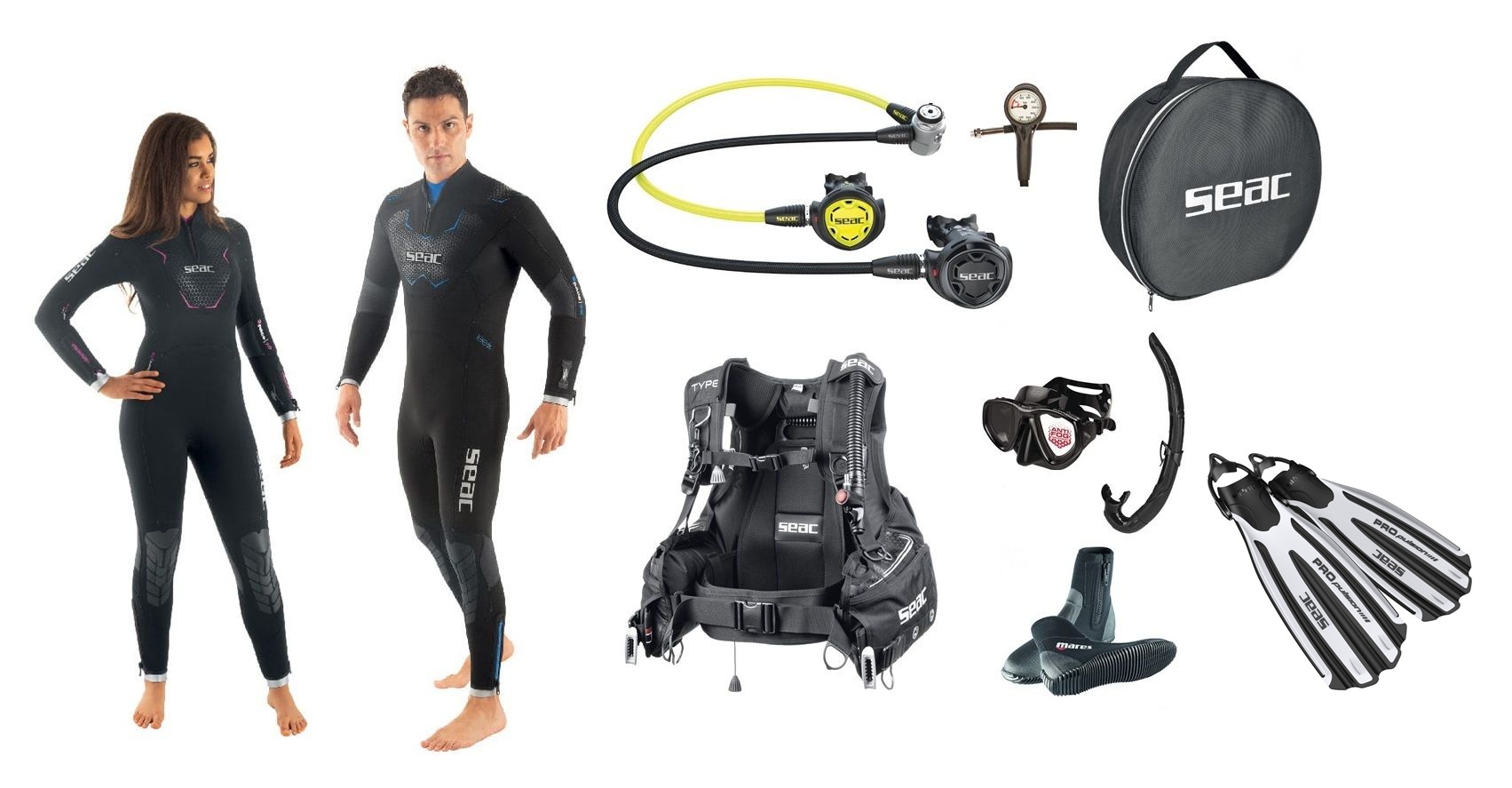 Seac Sub Budget Tauchset