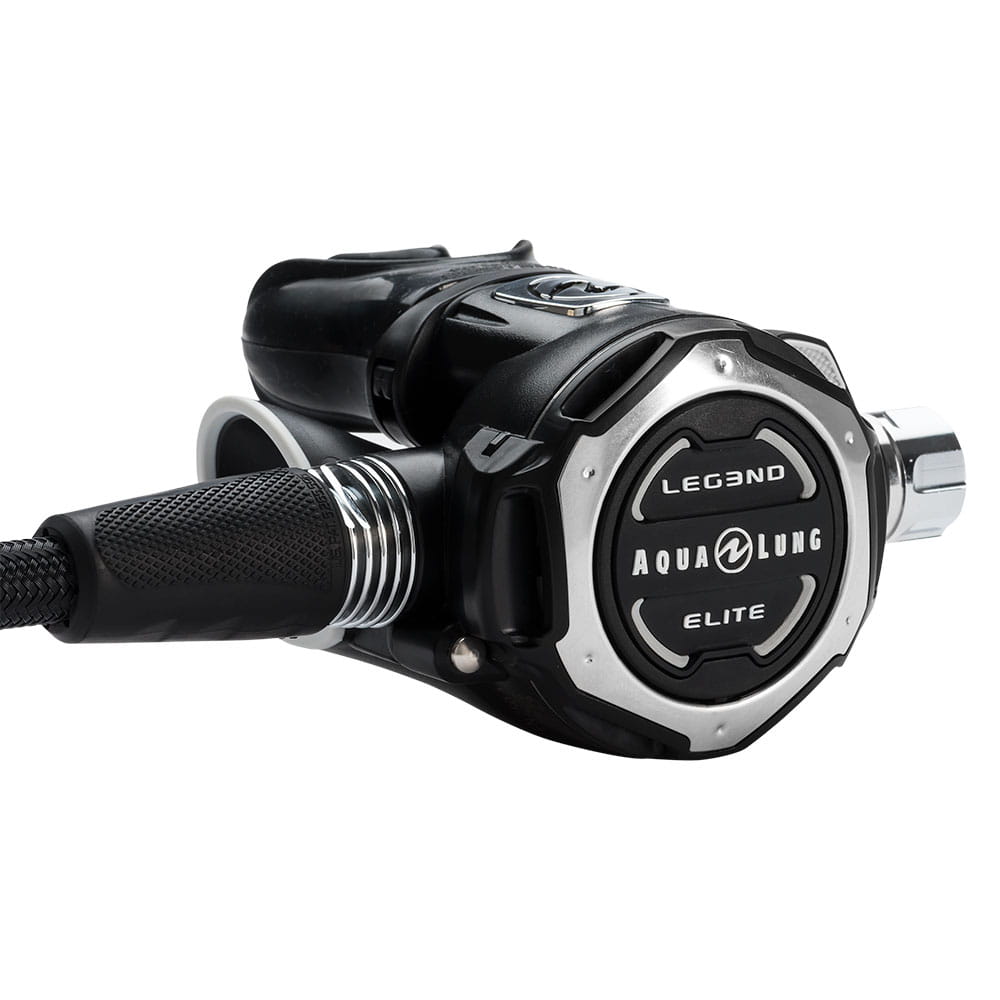 Aqualung Leg3nd Elite Atemreglerset mit Finimeter und Tasche
