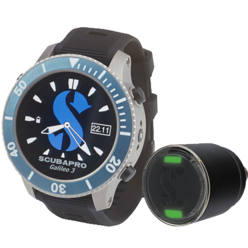 Scubapro Galileo 3 Ti G3 Titan Tauchcomputer mit Smart + Pro Sender