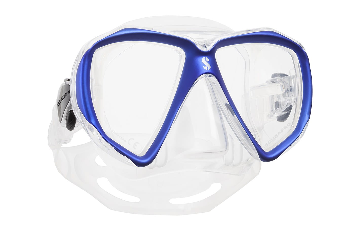 Scubapro_Tauchermaske_Spectra_Blau_Transparent Scubapro Spectra Tauchermaske
