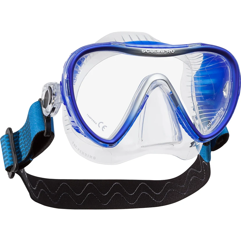Scubapro Synergy 2 Trufit Tauchmaske mit Comfort Strap blau