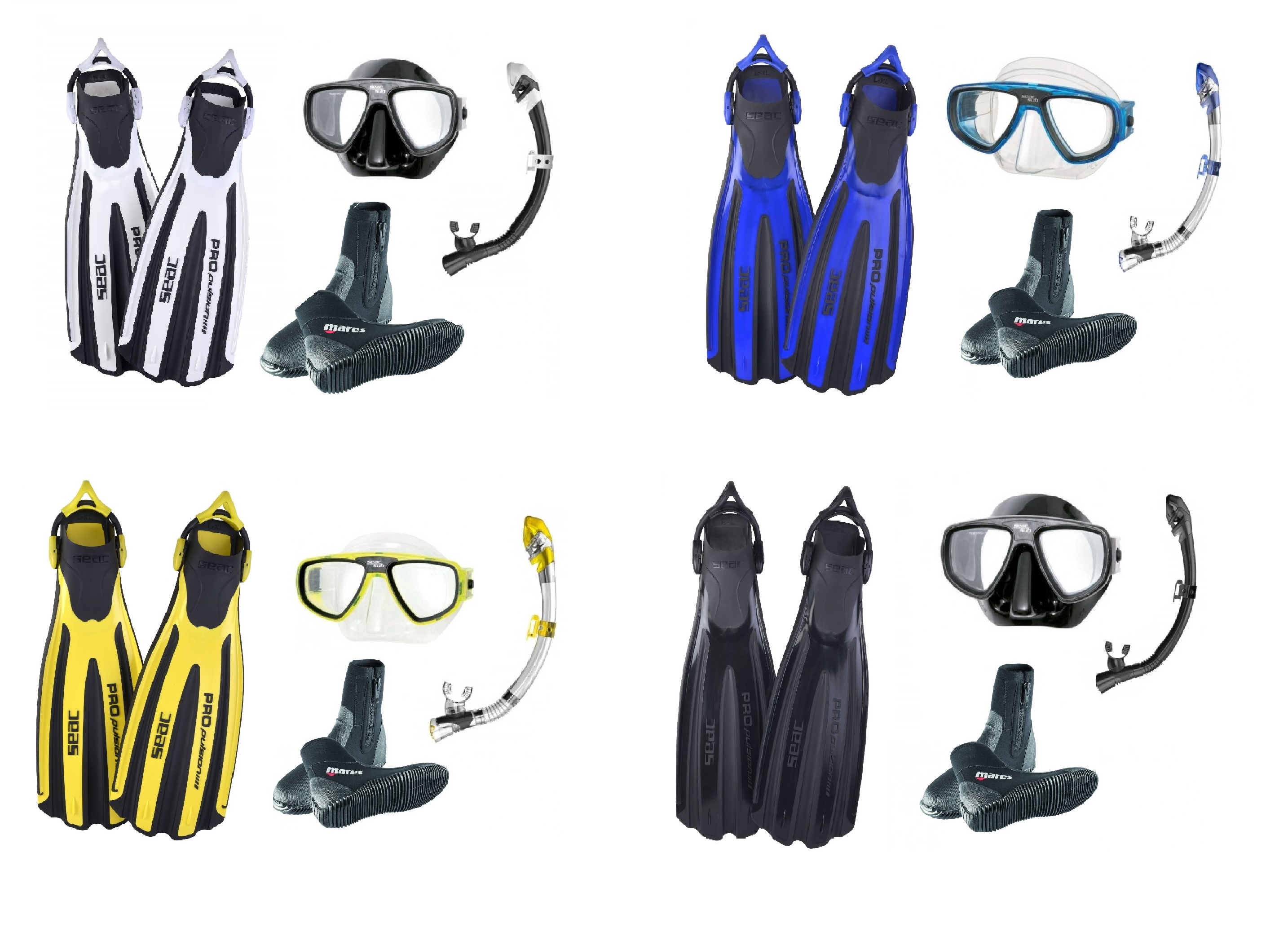 Seac Sub Propulsion ABC-Komplett Set