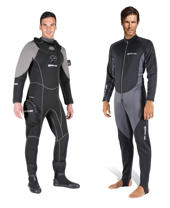 mares_xr3_trockentauchanzug_mid_base_layer_unterzieher Mares XR3 Neoprene Latex Trockentauchanzug mit Mid Base Layer Unterzieher