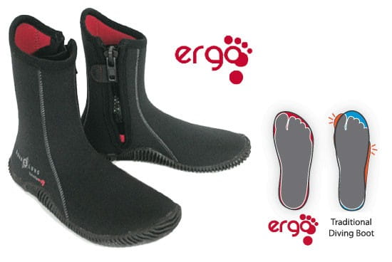 aqualung_ergo_echozip_neoprenfuessling Aqualung ergo EchoZip 6,5mm Neoprenfüssling