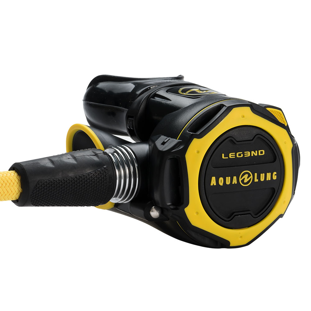 Aqualung Leg3nd Elite Atemreglerset mit Finimeter und Tasche