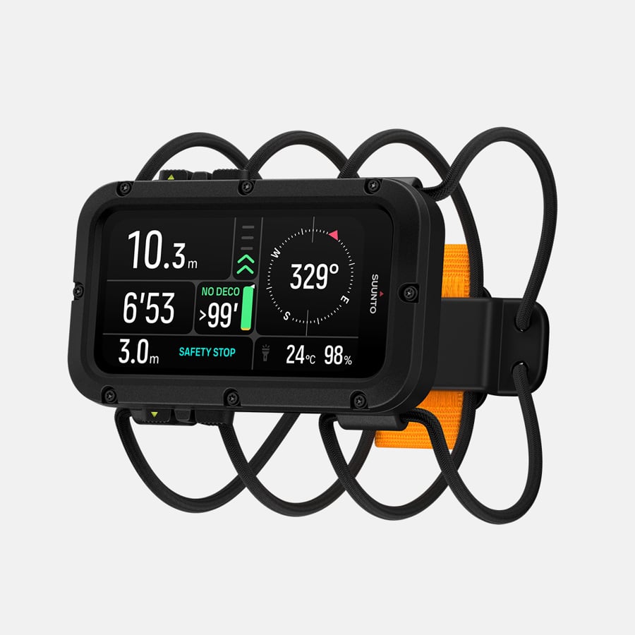 Suunto Nautic Tauchcomputer mit Bungee Cord
