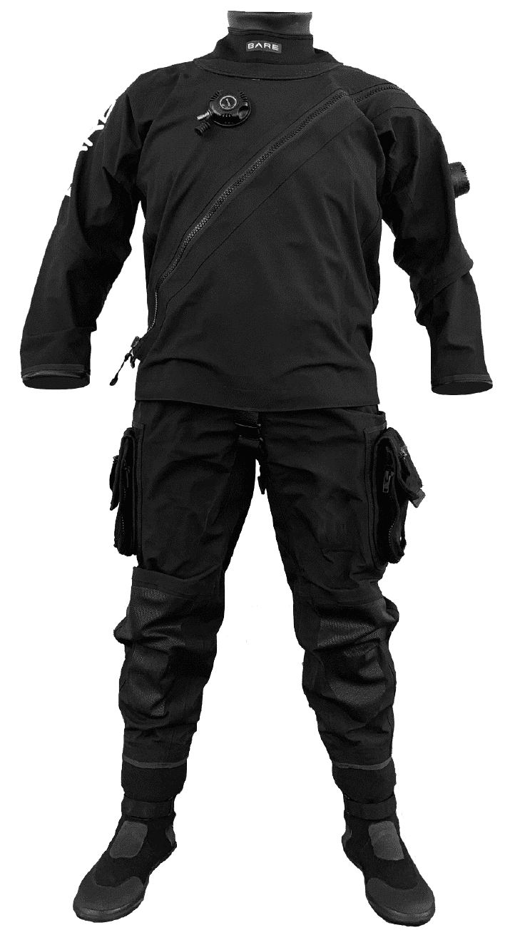 Bare_Aqua_Trek_Evo_Trockentauchanzug Bare Aqua Trek Evo Herren Trockentauchanzug