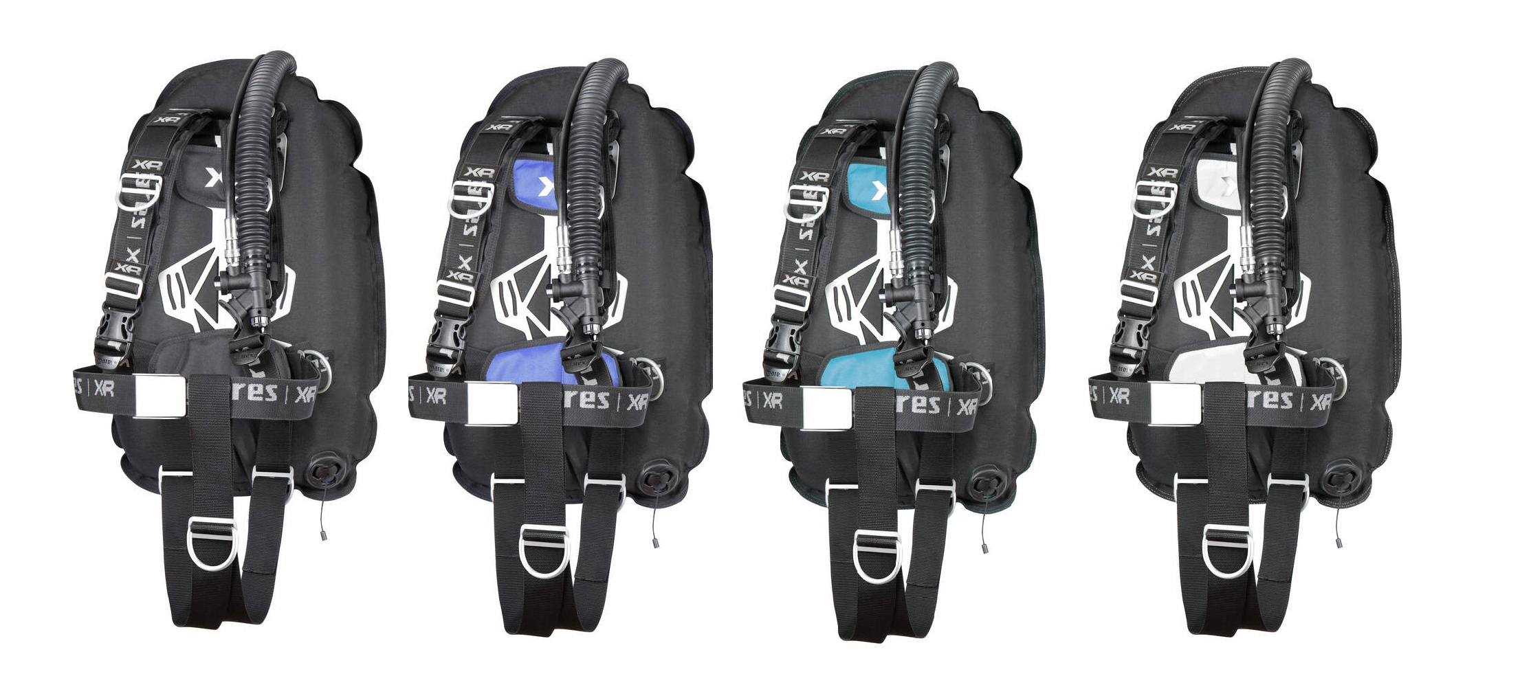 Mares XR-REC TRIM Single Backmount Set