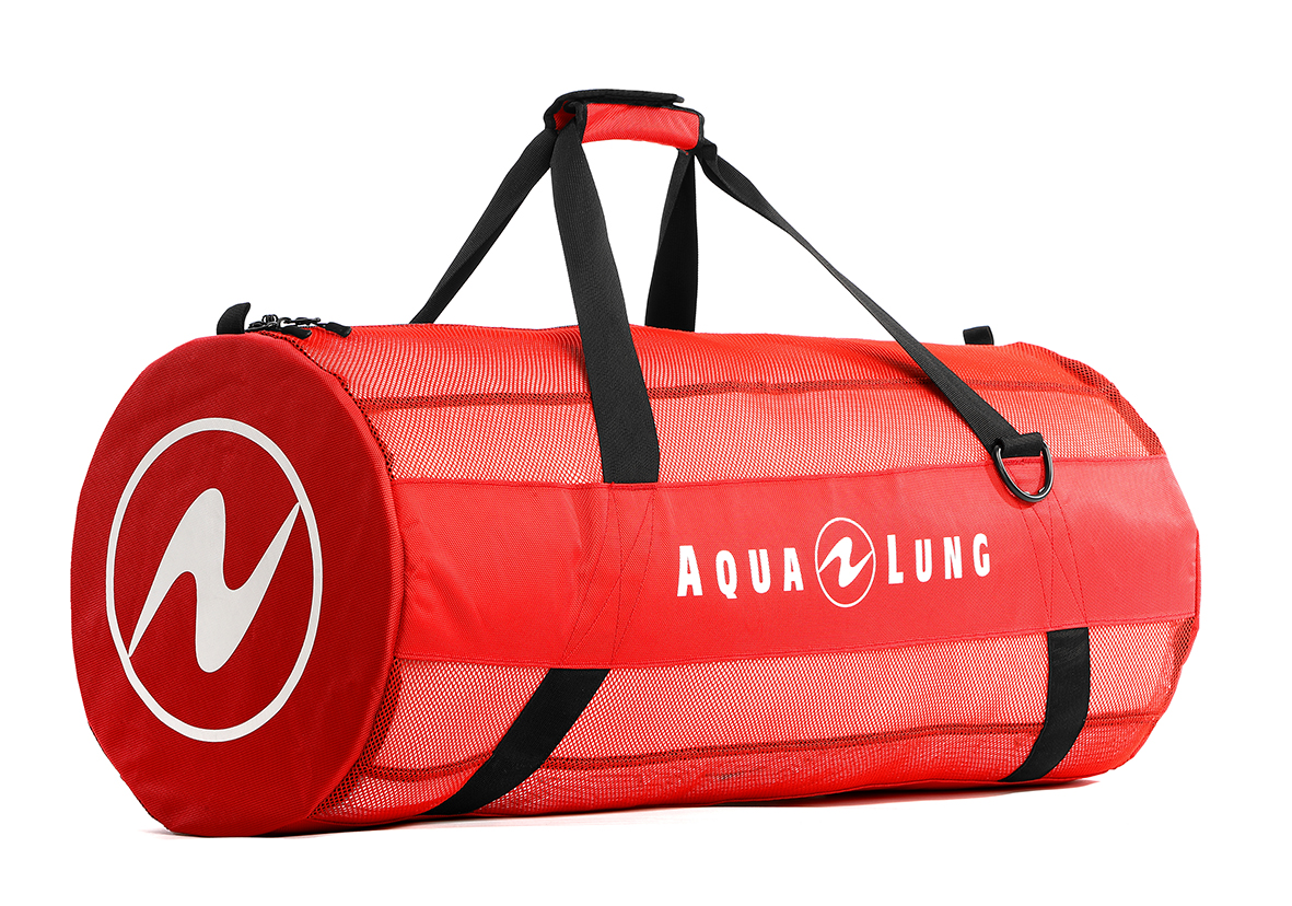 BA1750601-02_Adventurer_Red Aqualung Adventurer Mesh Duffle Bag Netztasche