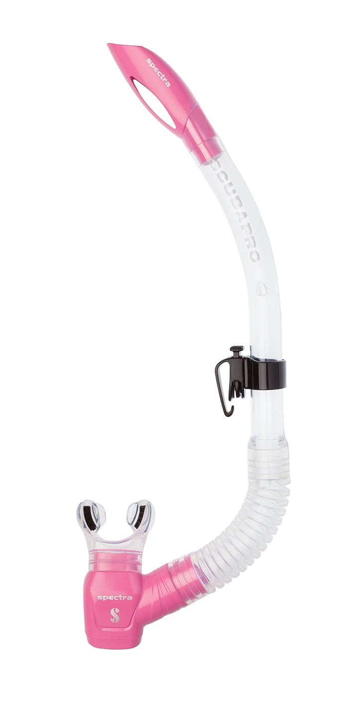 Scubapro Spectra Schnorchel (transparent/pink)