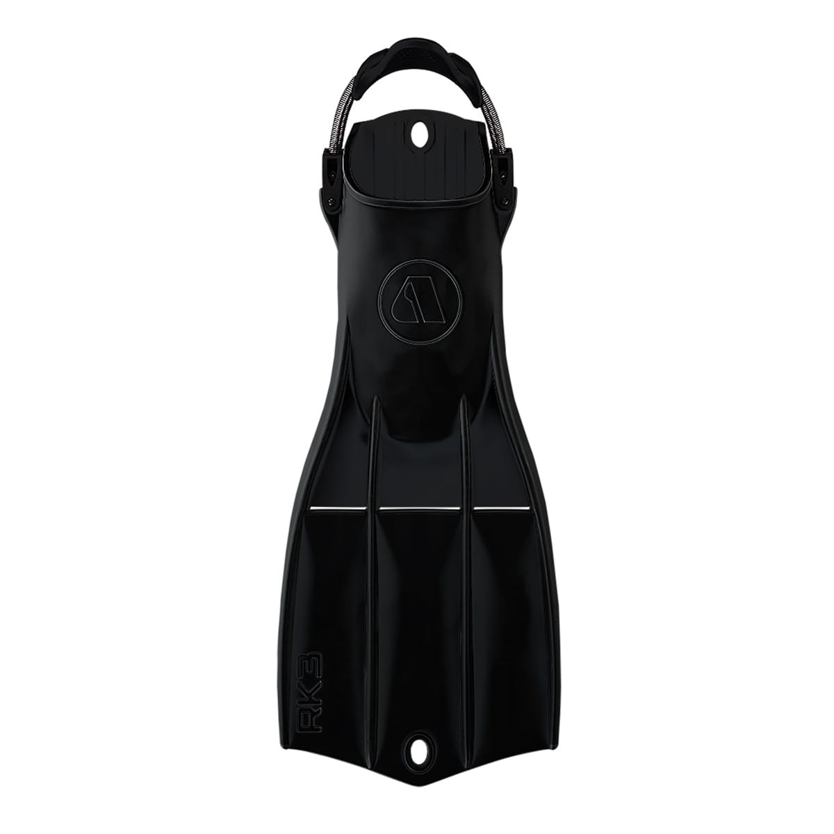 Apeks_RK3_Geraeteflosse_schwarz_front Apeks RK3 Geräteflossen mit Spring Straps