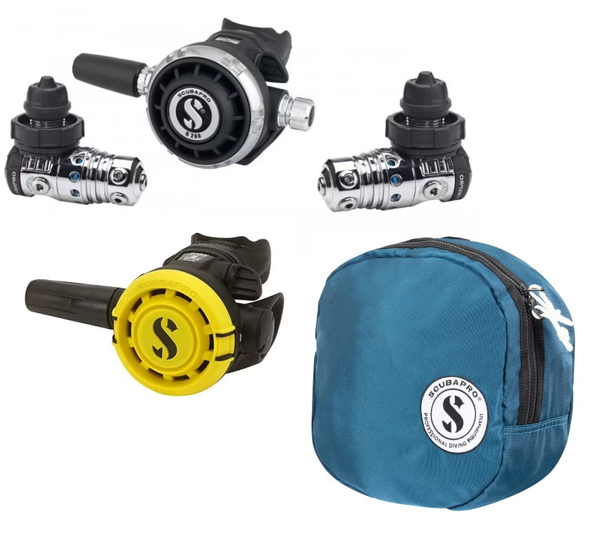 Scubapro_MK25_G260_R105_KaltwassersetU5ASgZTOgTulu Scubapro MK25EVO/G20 Atemreger mit R105 Octopus Kaltwasser Set