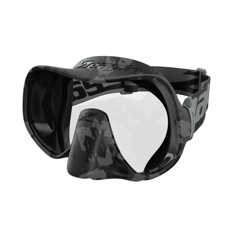 zeagle-scope-mono-camo-grey Zeagle Scope Mono Tauchmaske iti Elastik-Maskenband Camo