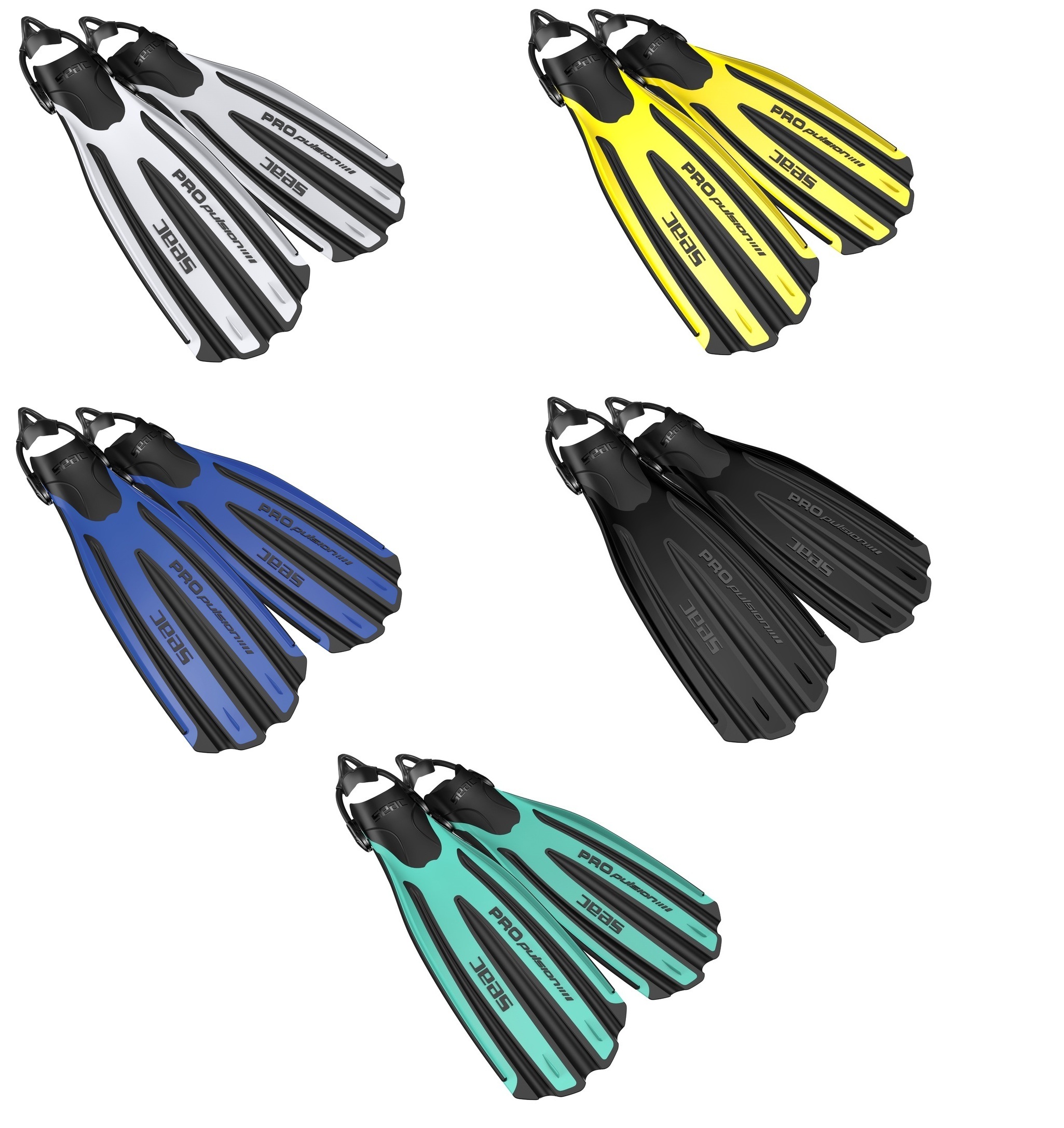 Seac Sub Propulsion S Geräteflossen mit Sling Straps